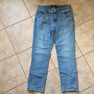 Hudson Jeans Light Blue Straight-Leg Women's Jeans